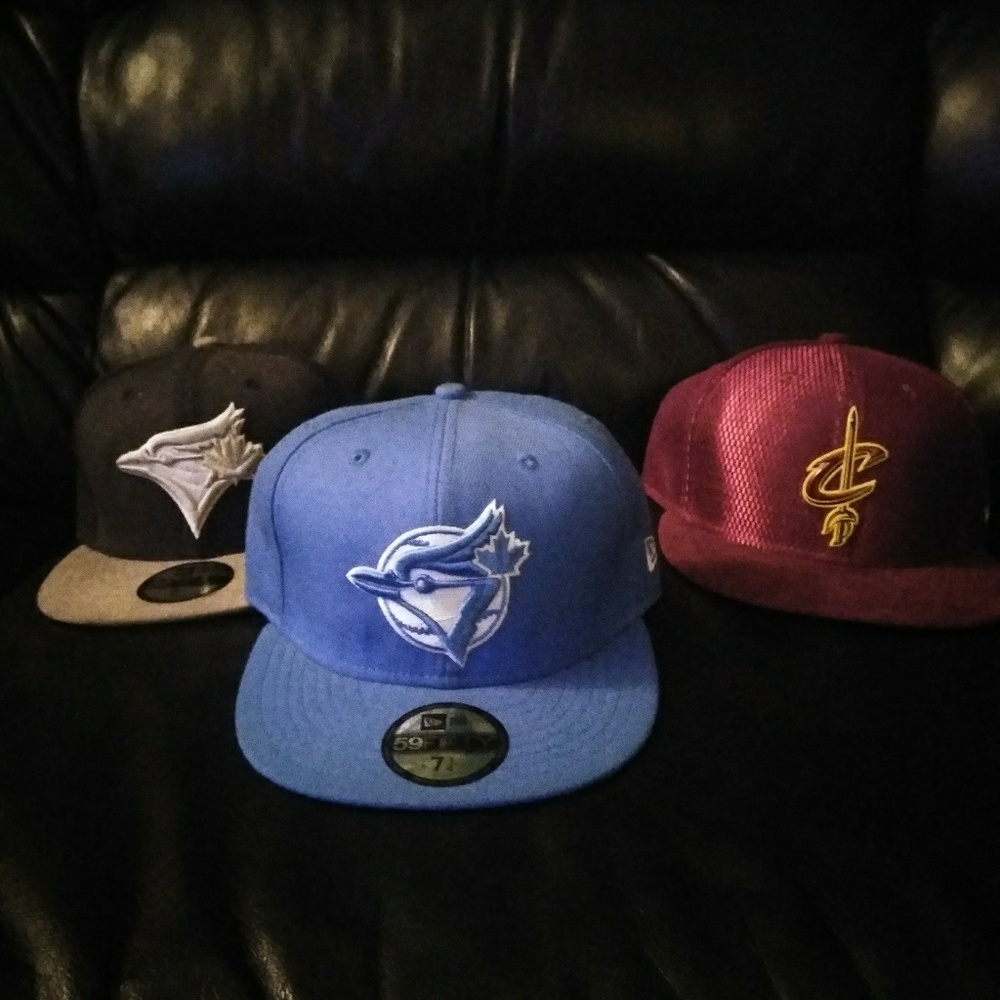 New era fitted hats lot of 3